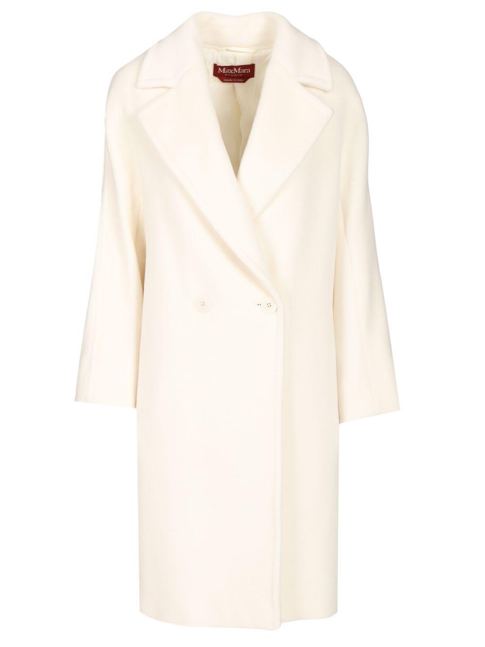 max mara studio double-breasted coat