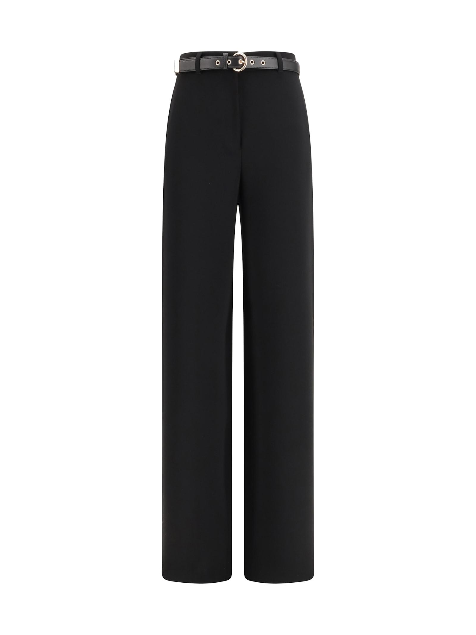 max mara studio elegant pants with belt