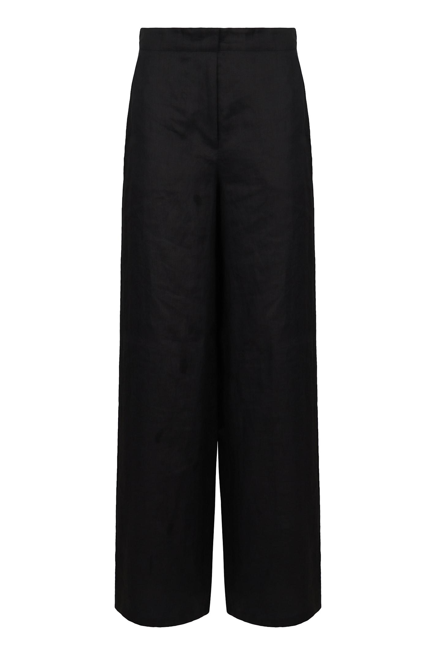 max mara studio garibo linen trousers