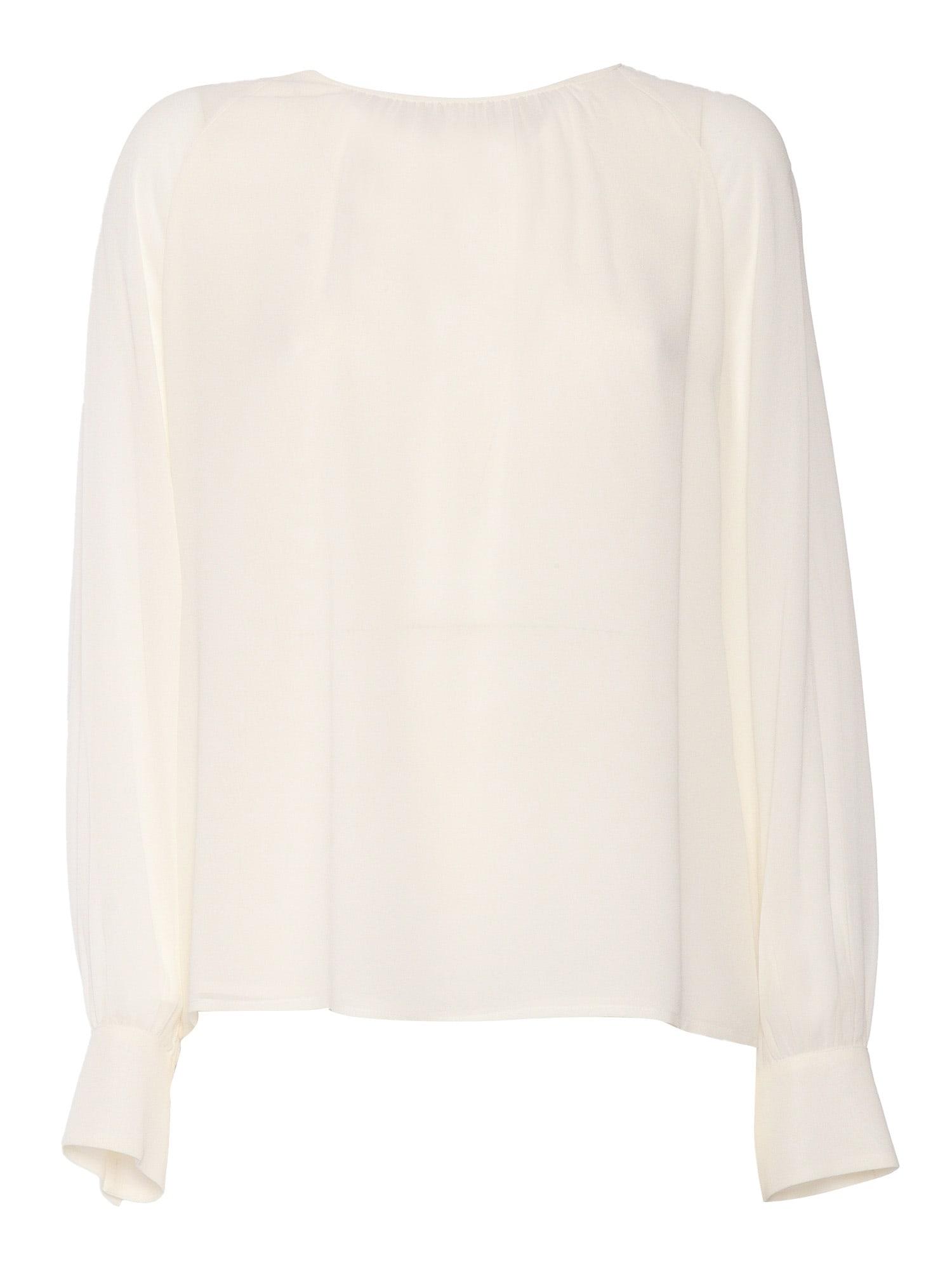 max mara studio golfo white shirt