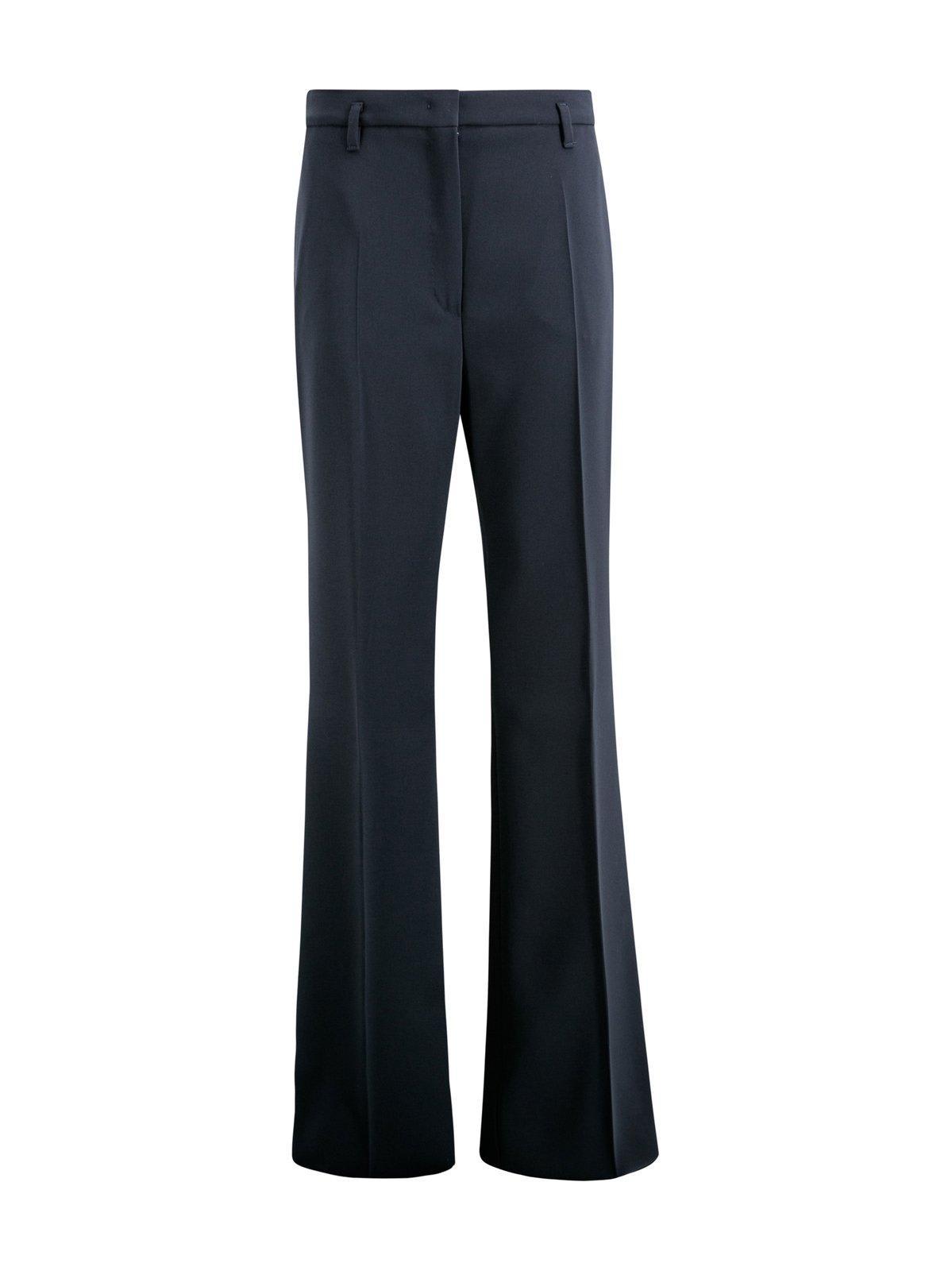 max mara studio high waist straight leg trousers