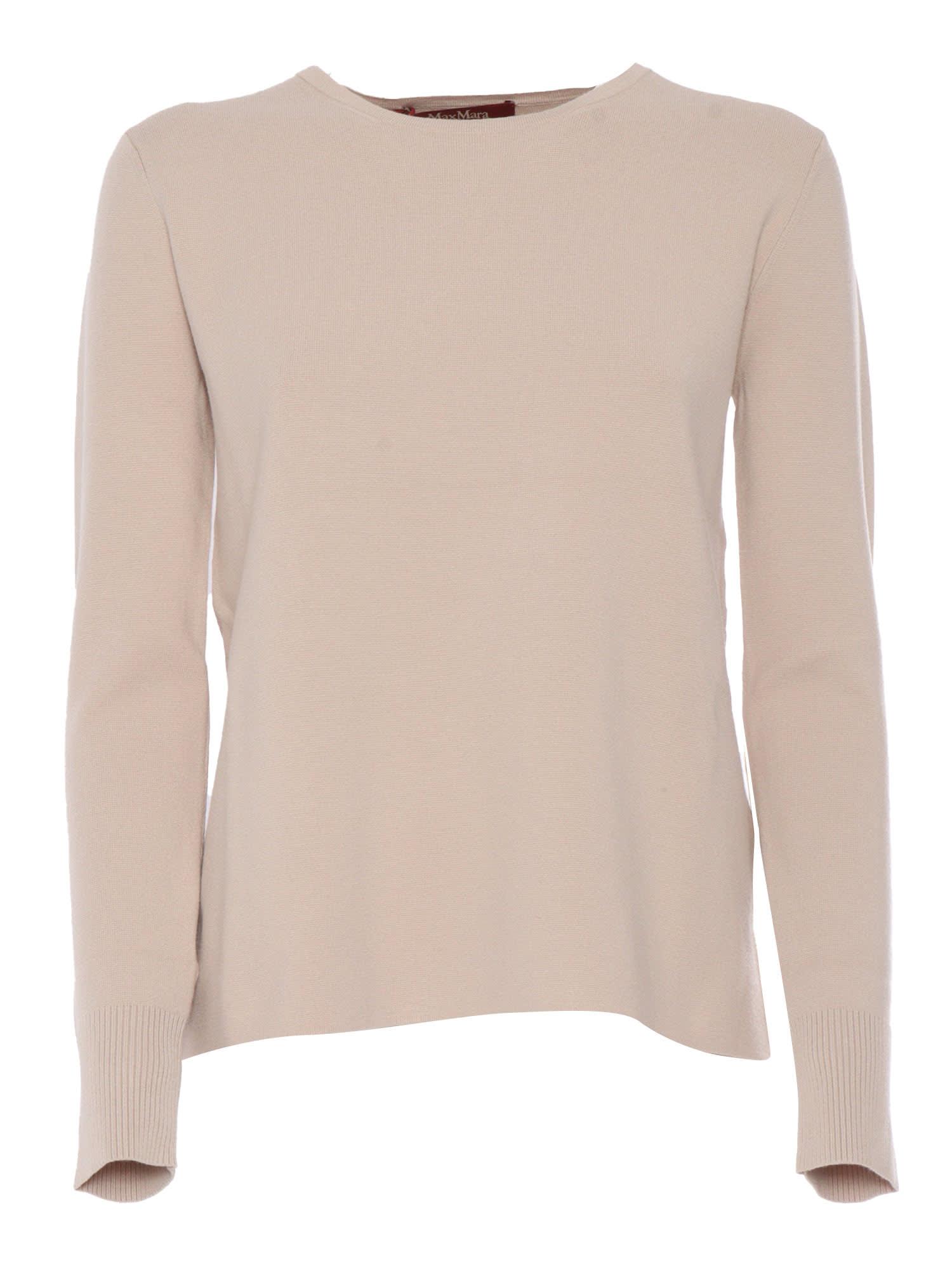 max mara studio poker beige sweater/tank/top