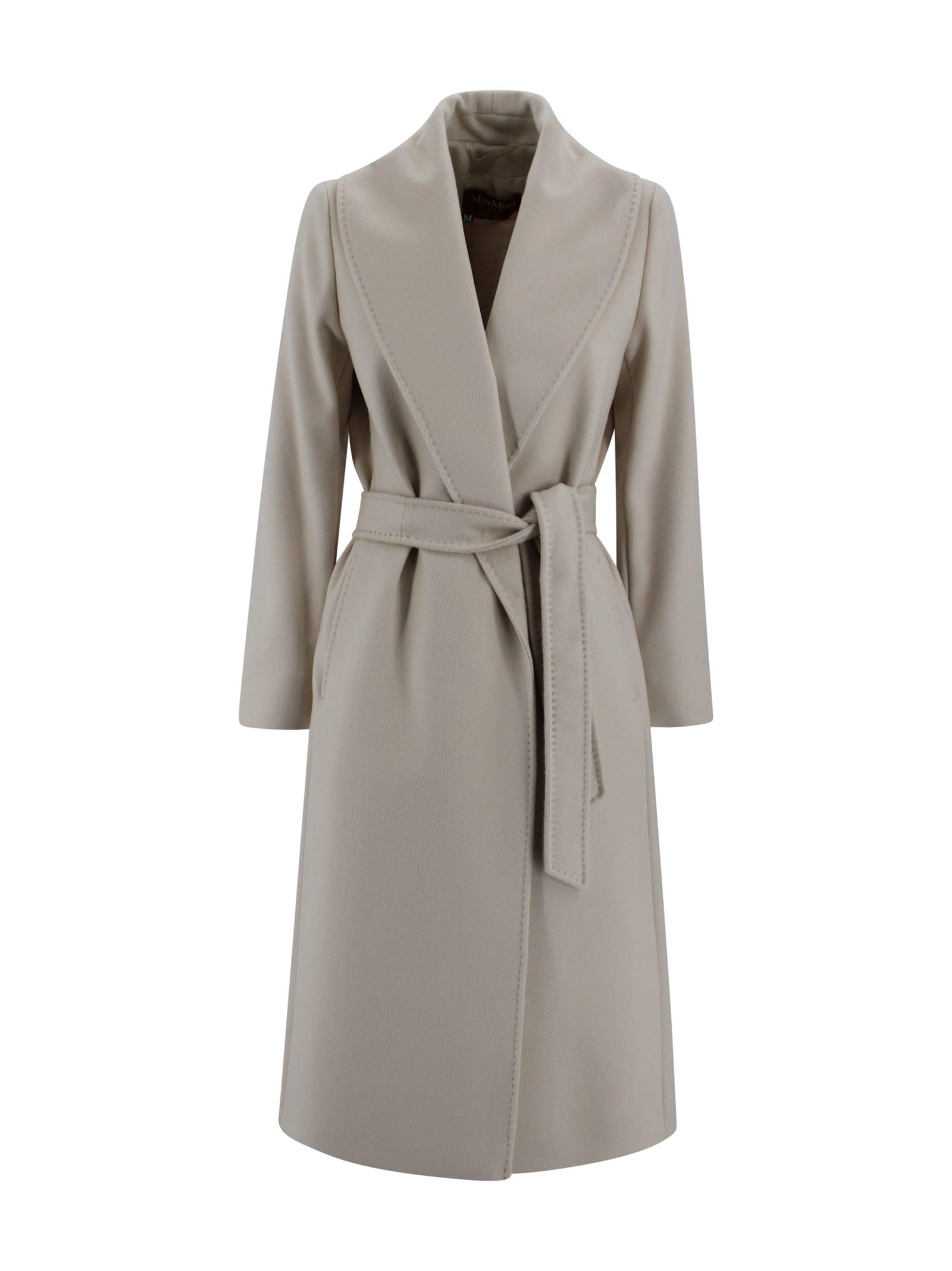 max mara studio pure wool drape coat