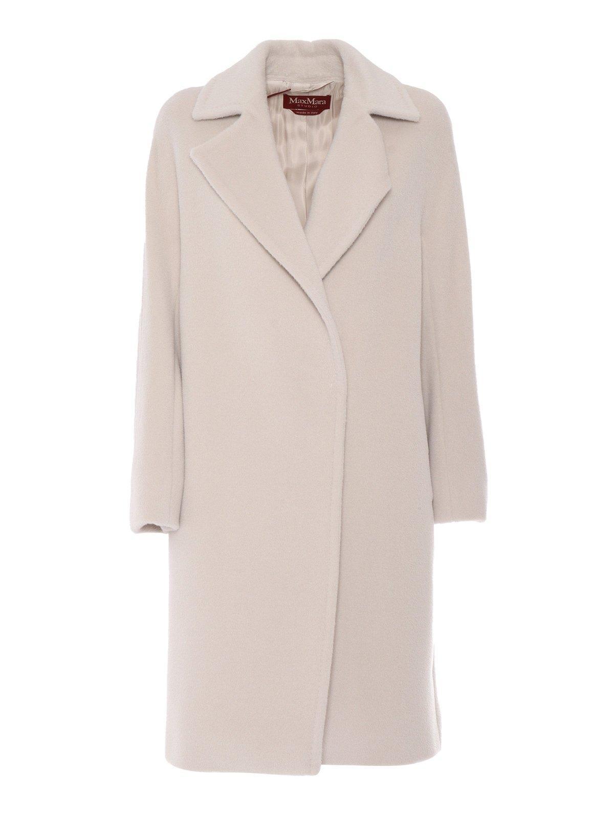 max mara studio sidney long-sleeved coat