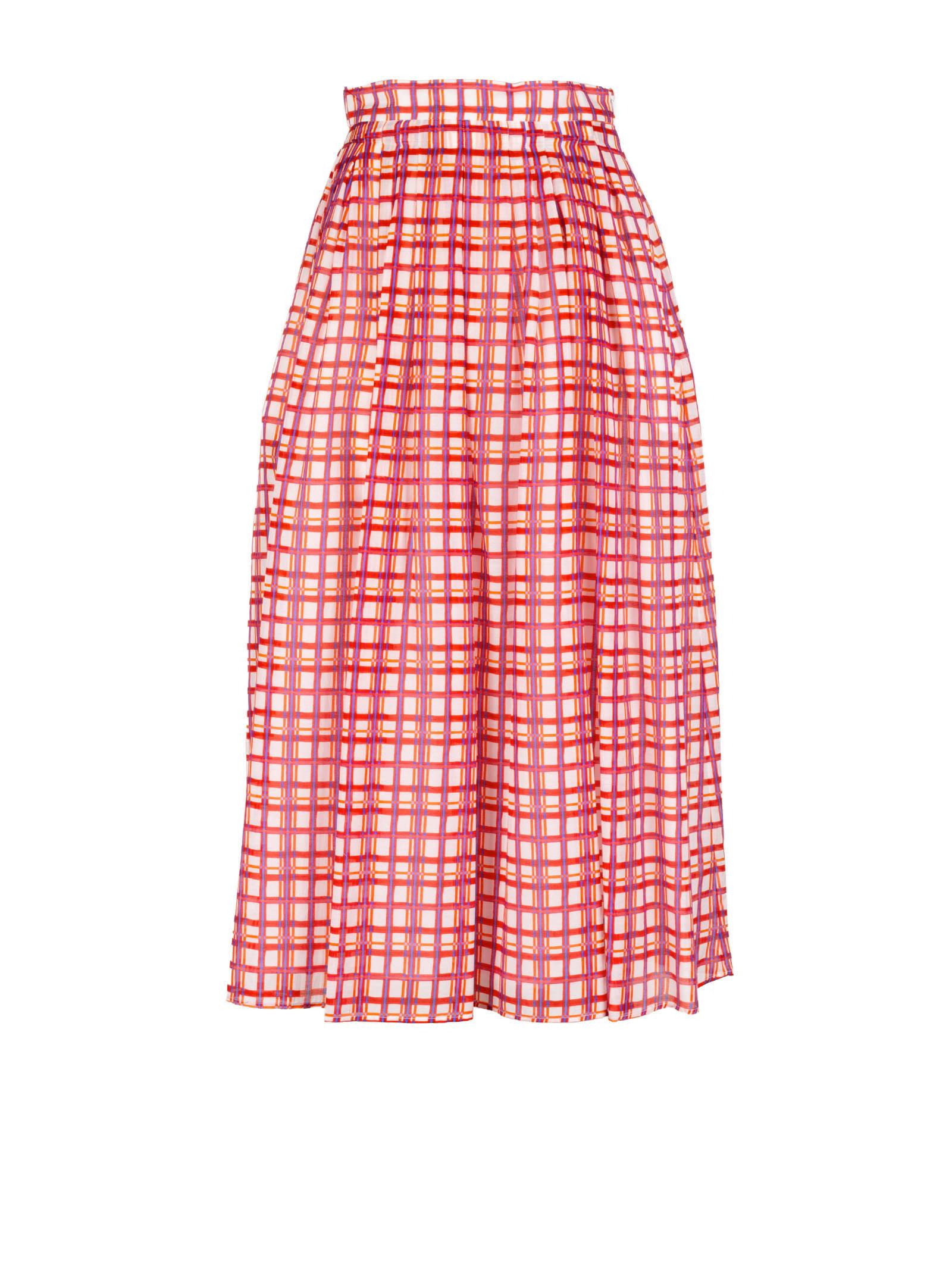 max mara studio skirts red