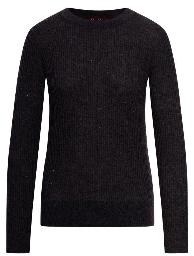 max mara studio sweaters charcoal se wo - women