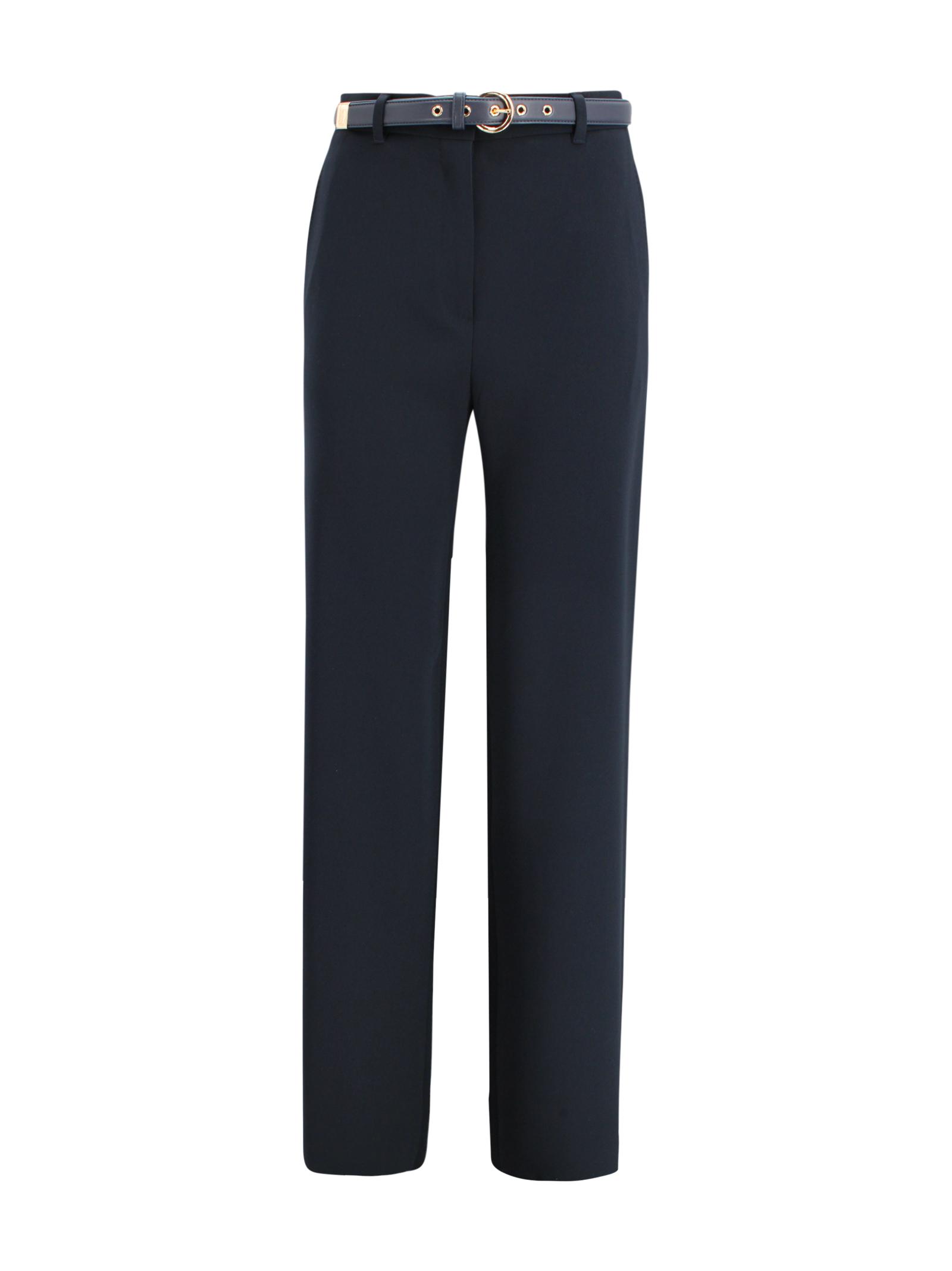 max mara studio trousers blue triacetate - women