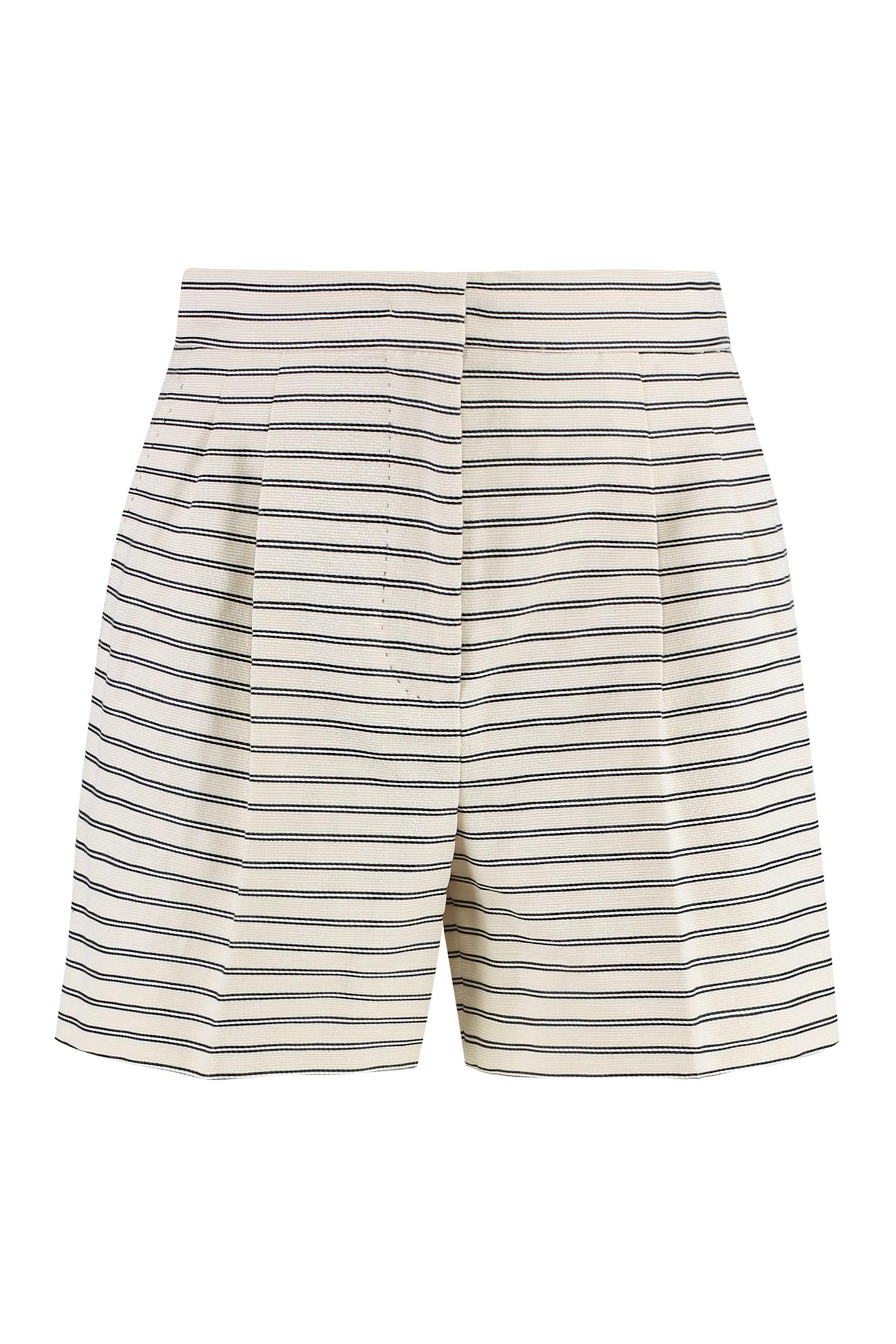 max mara studio umbro cotton bermuda shorts