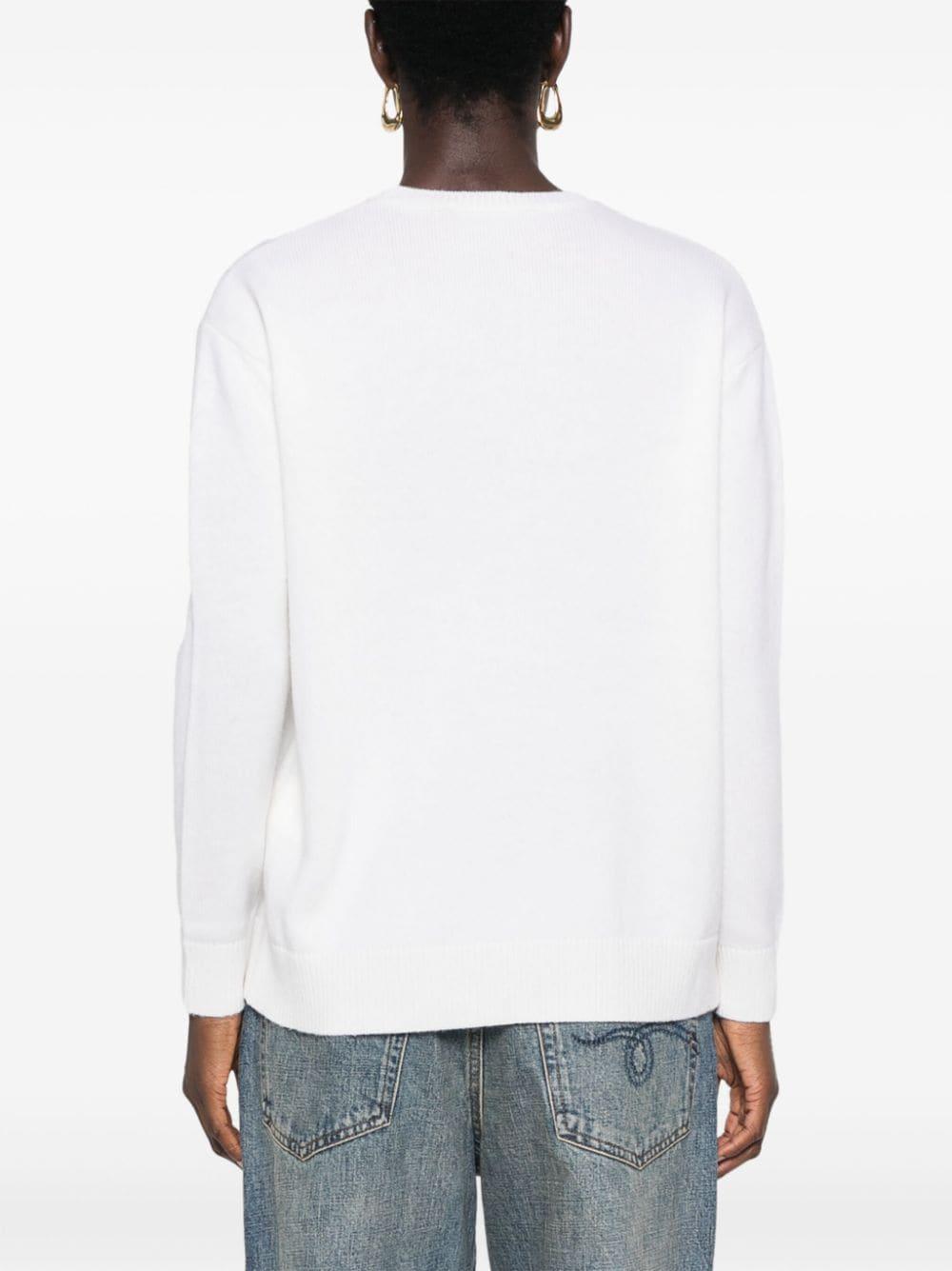 max mara sweaters white wool - women
