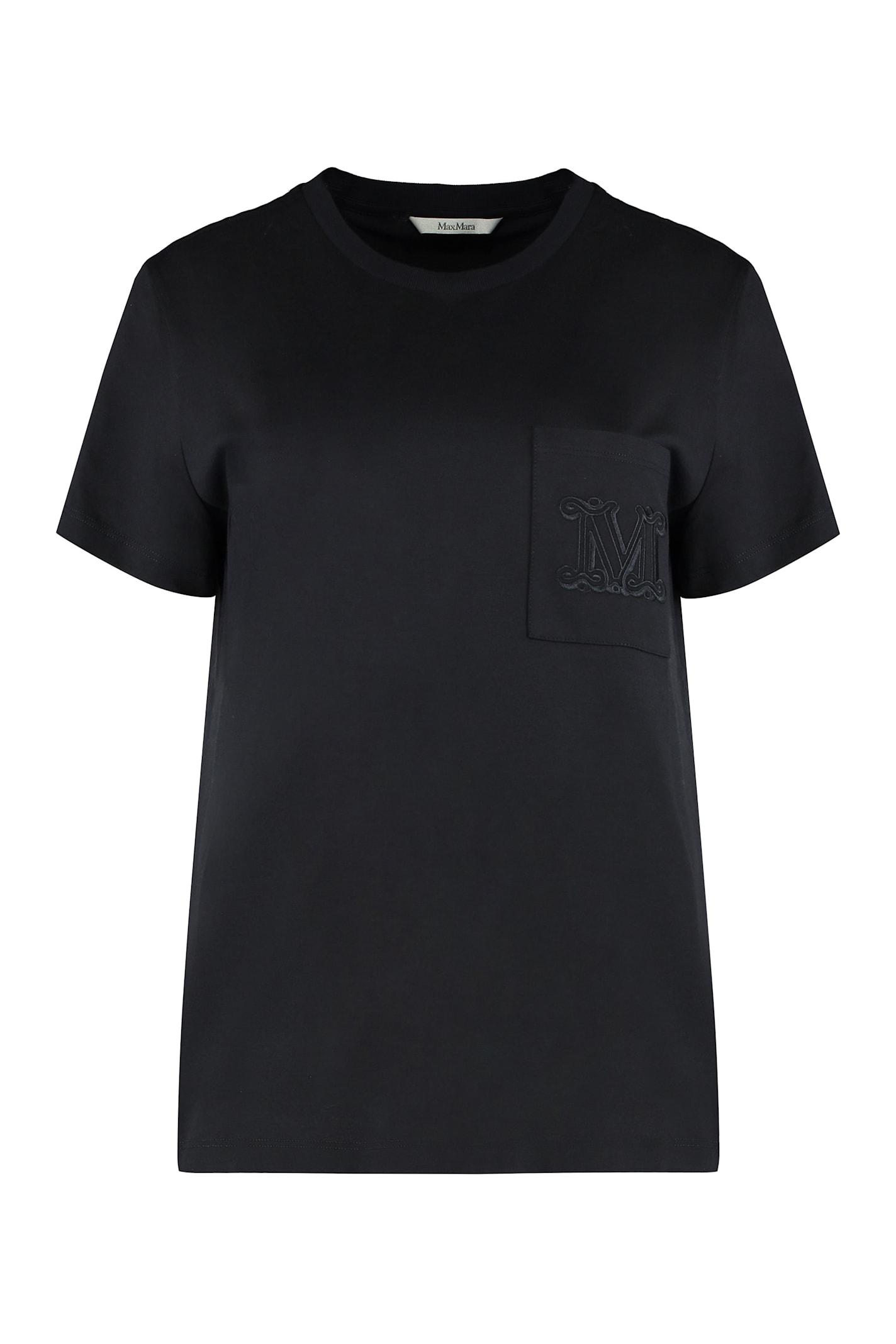 max mara t-shirt in cotton jersey