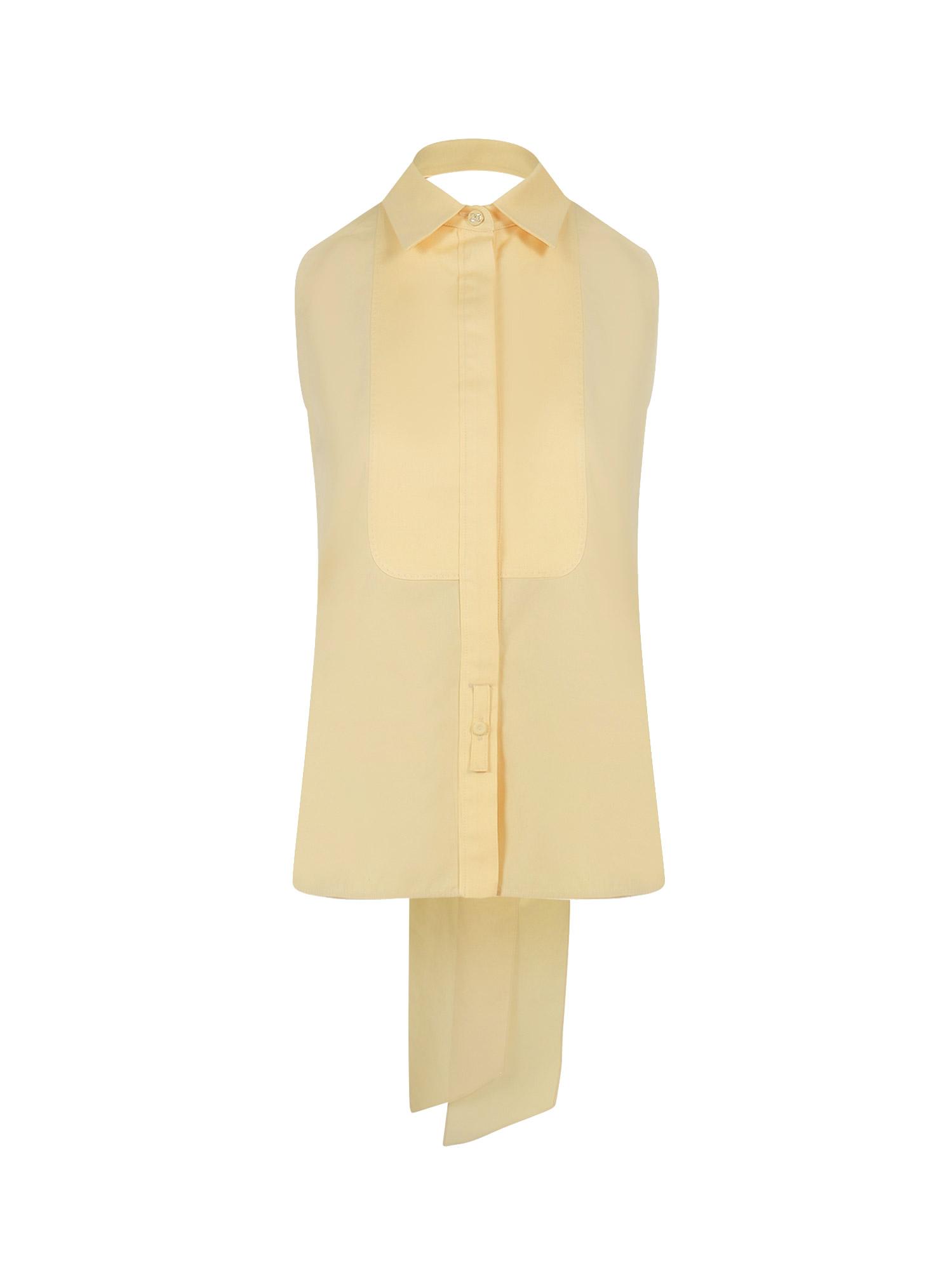 max mara t-shirts and polos yellow 100 % cotone - women