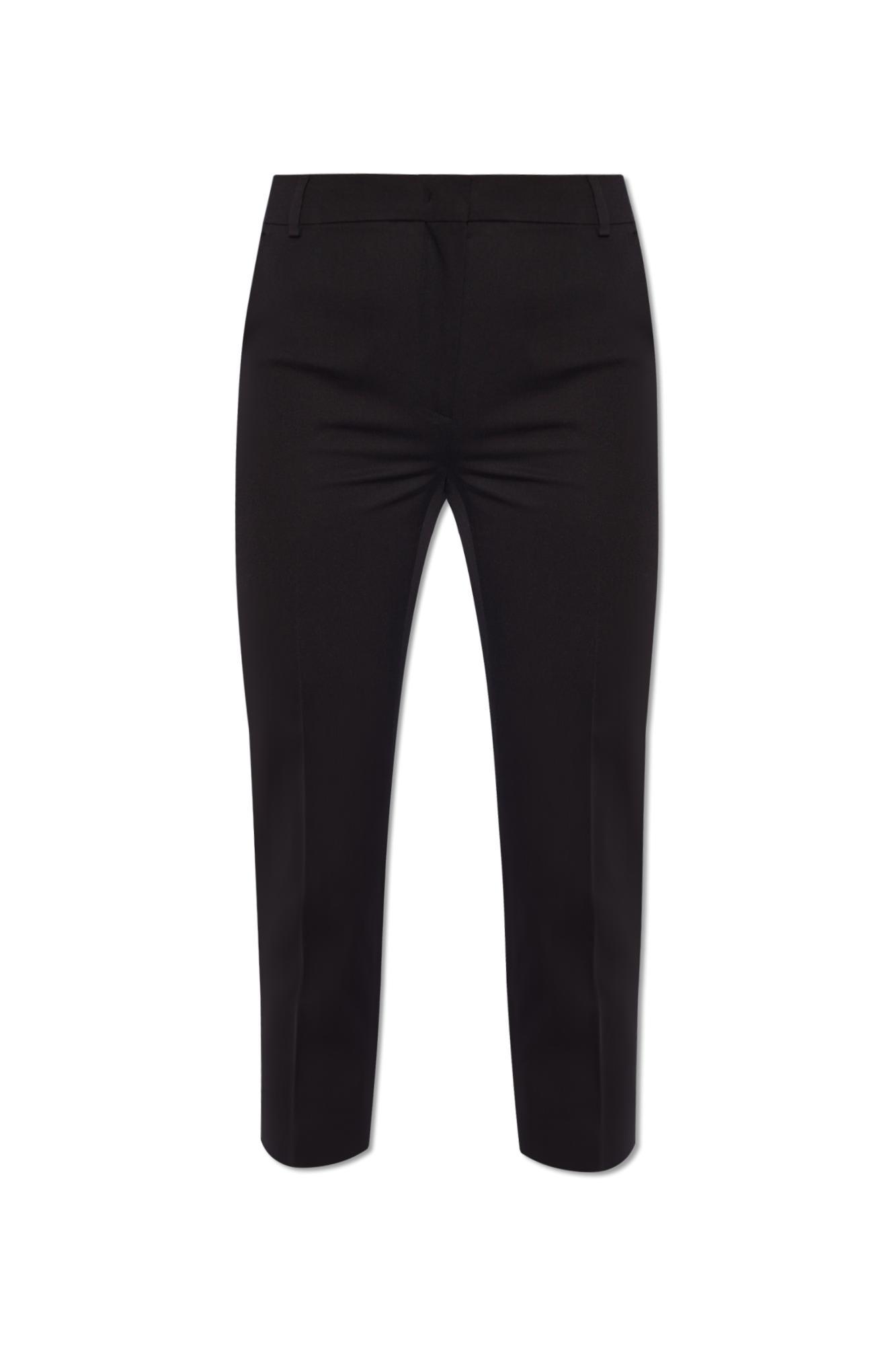 max mara tapered cropped trousers