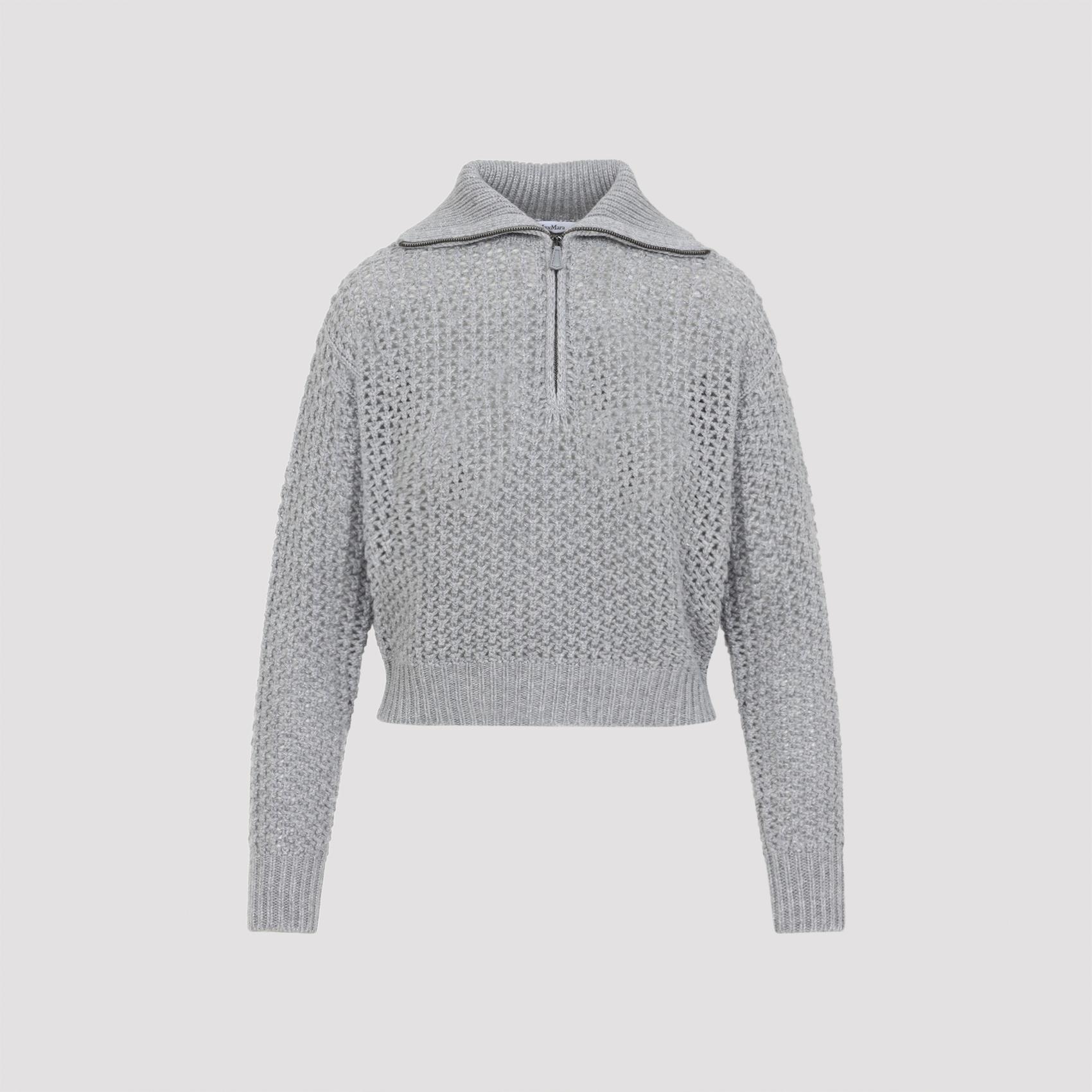 max mara tequila pullover grey sweater - women