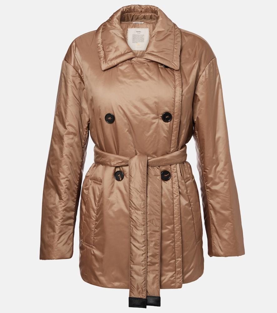 max mara the cube calla padded canvas jacket