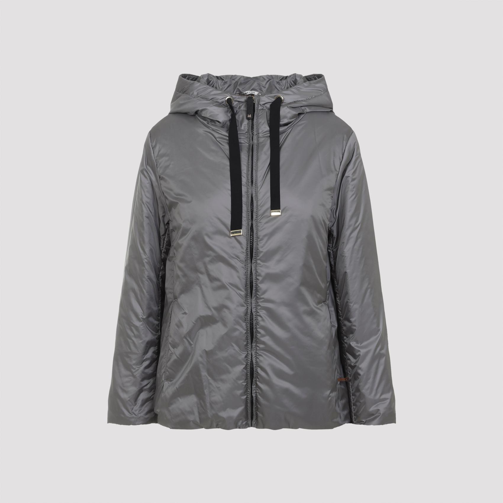 max mara the cube green h jacket grey windbreaker - women