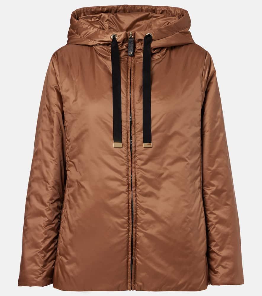 max mara the cube greenh padded jacket