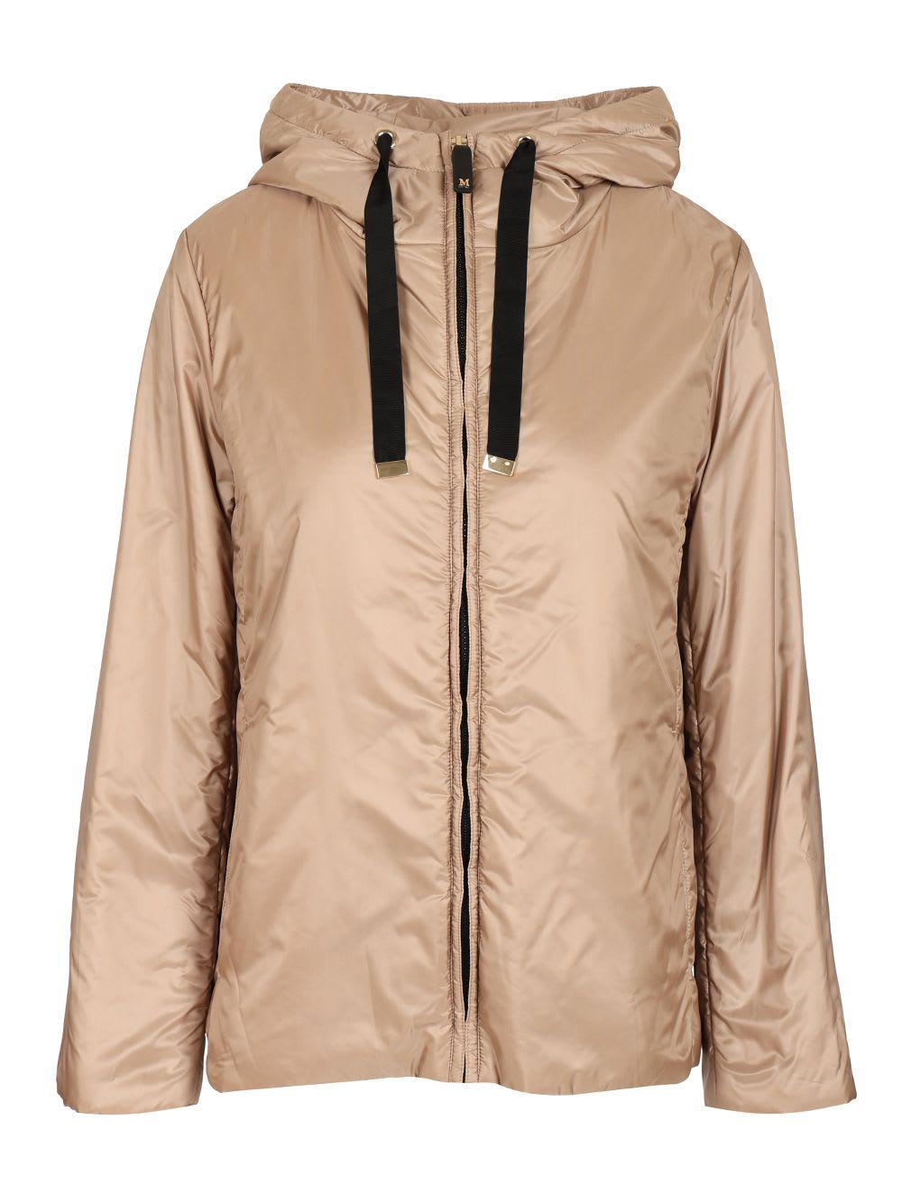max mara the cube padded jacket with hood