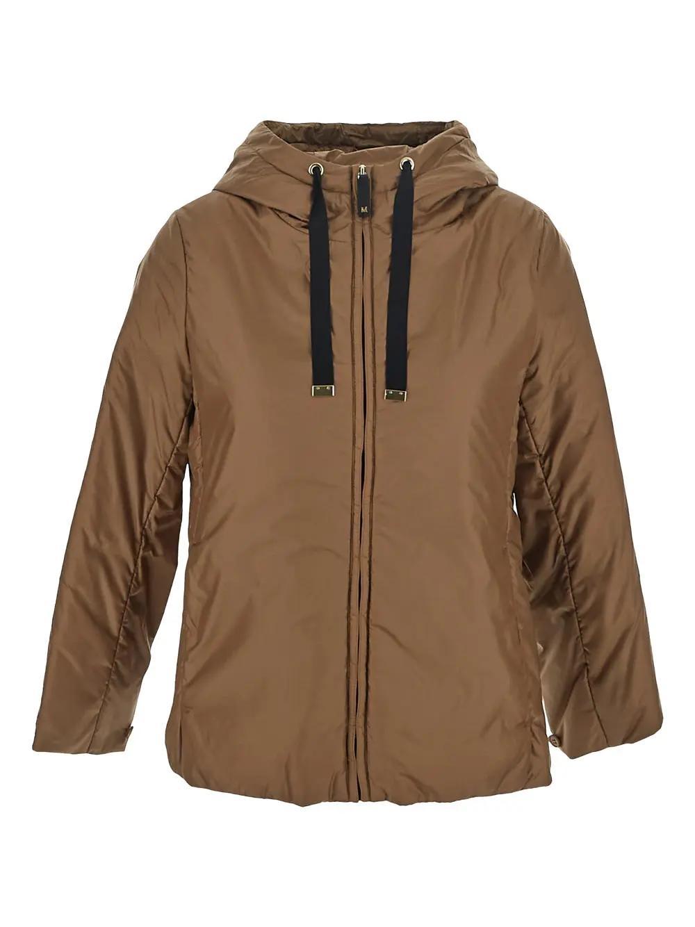 max mara the cube water-resistant travel jacket