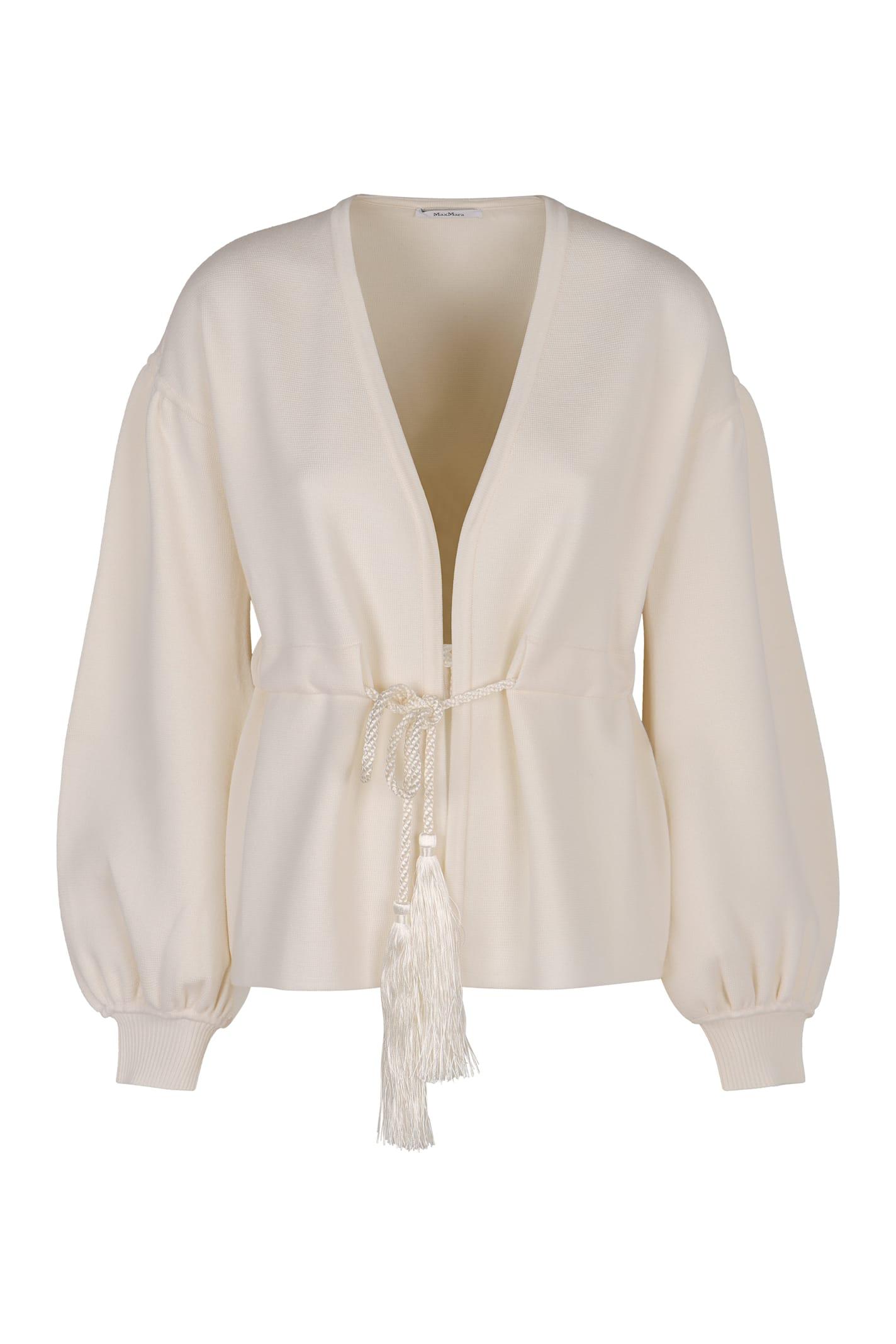 max mara tiberio wool cardigan