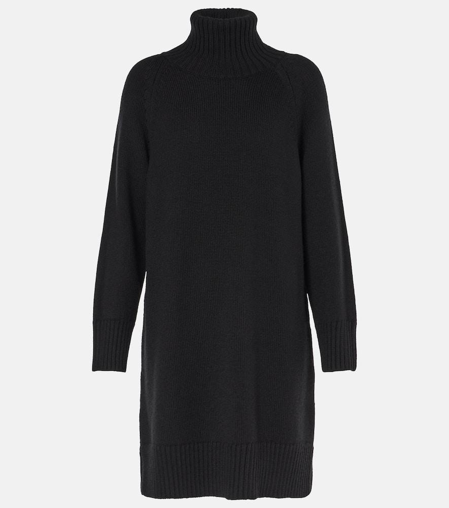 max mara trudy wool turtleneck sweater dress