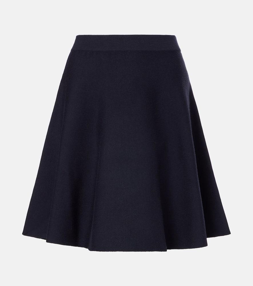 max mara ubalda virgin wool miniskirt