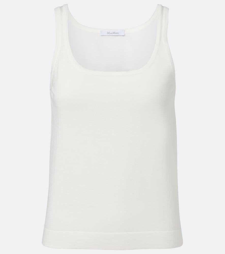 max mara umano cotton tank top