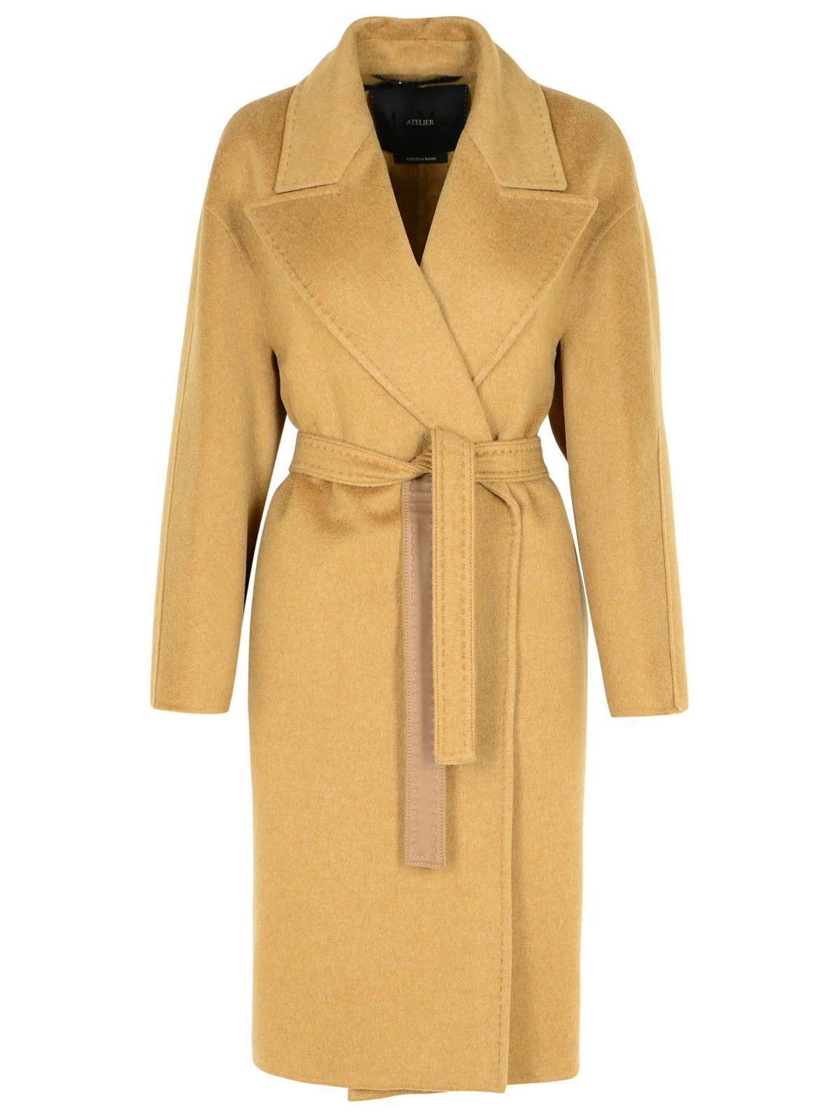 max mara valle green cashmere coat