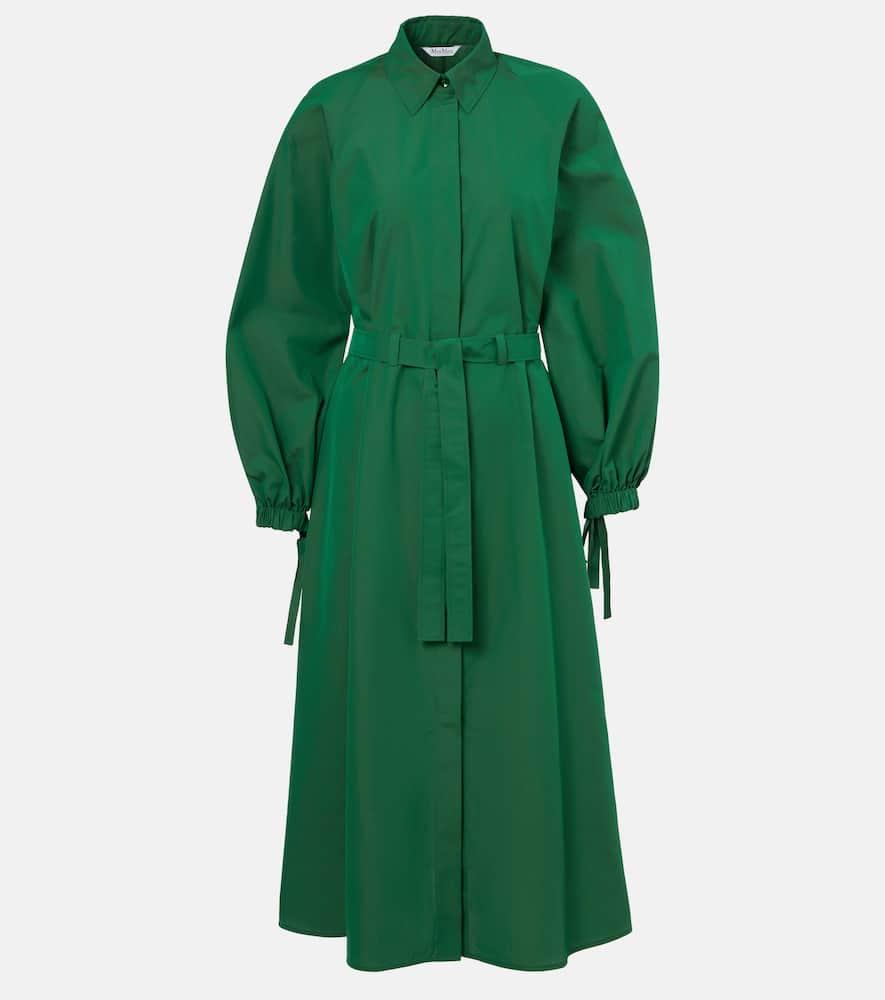 max mara viale cotton shirt dress