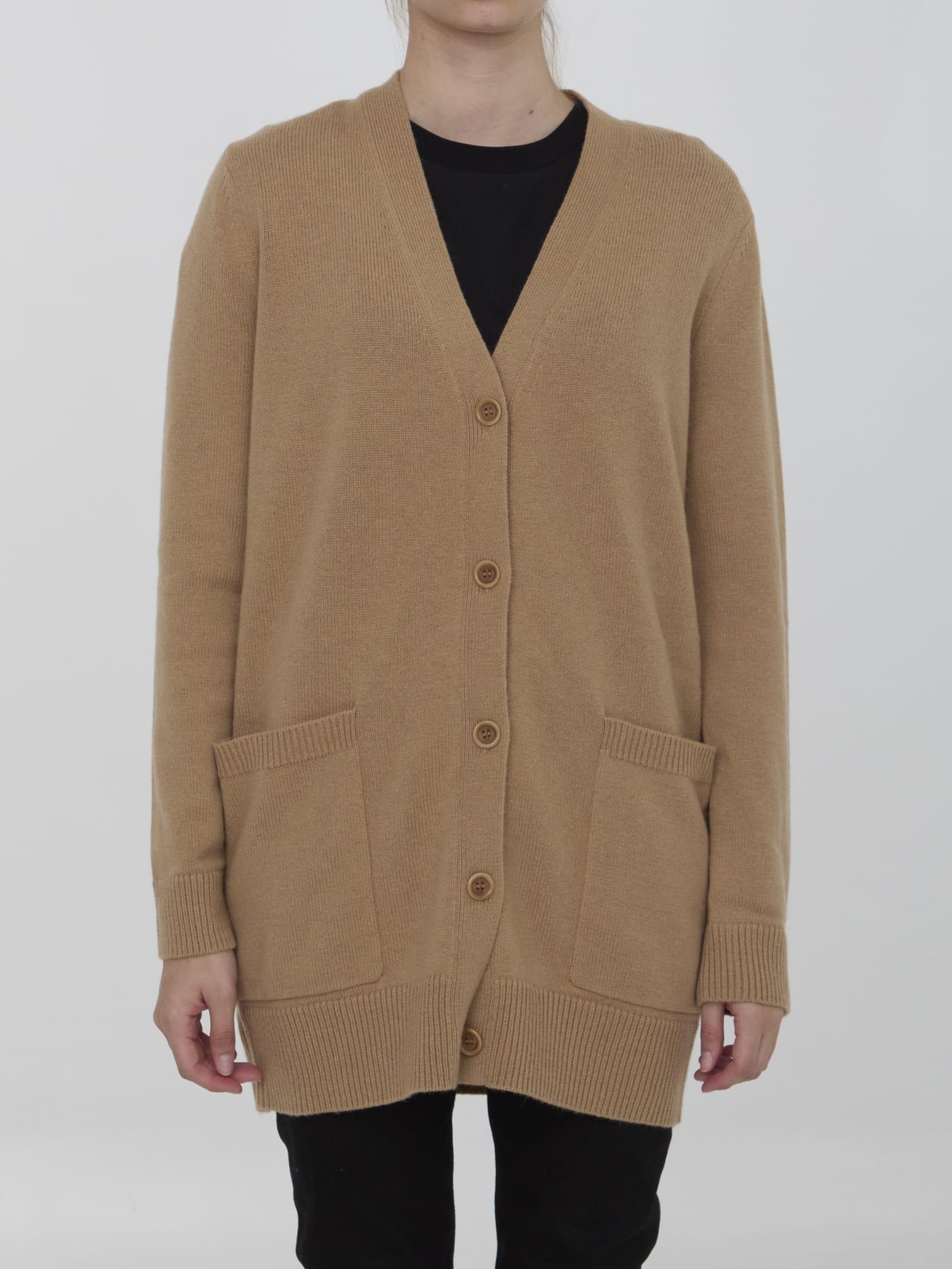 max mara villar wool and cashmere cardigan