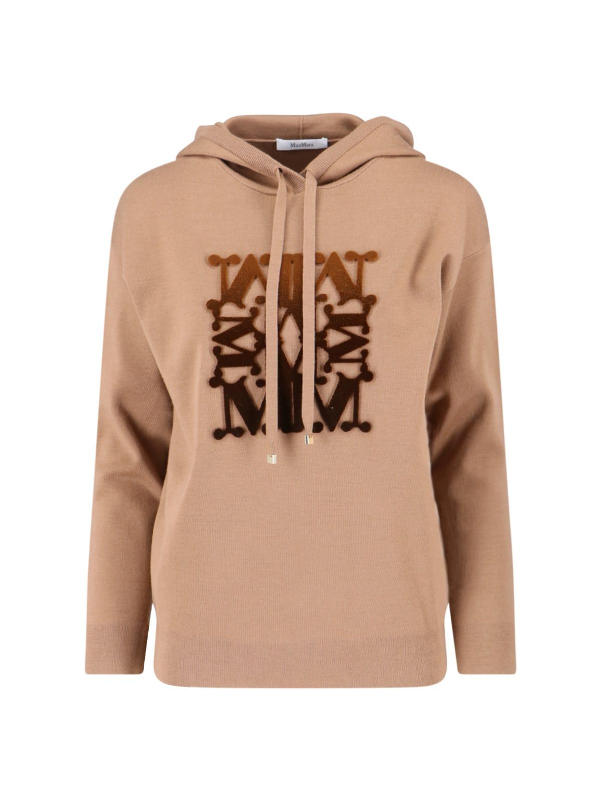 max mara virgin wool hoodie