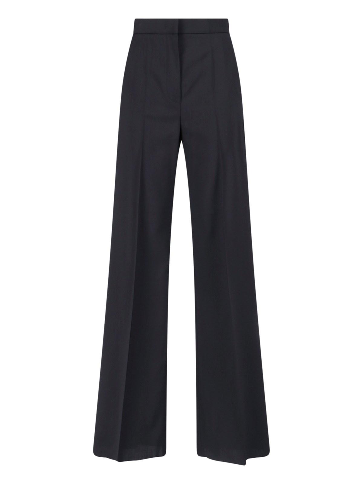 max mara virgin wool pants 'fernet'