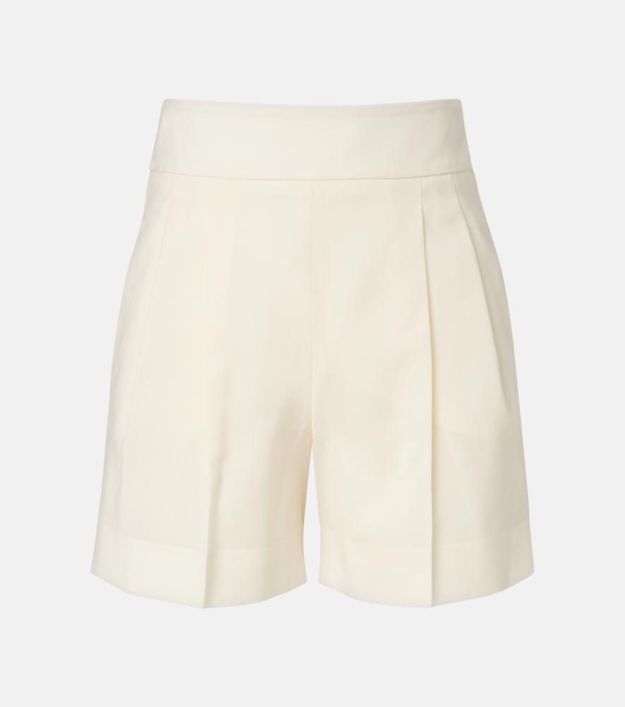 max mara virgin wool shorts