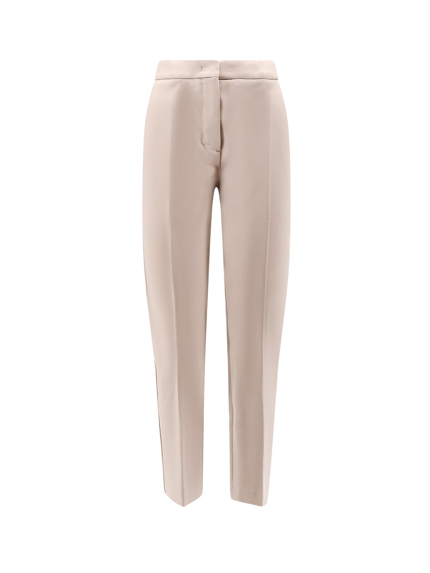 max mara viscose blend pegno trousers