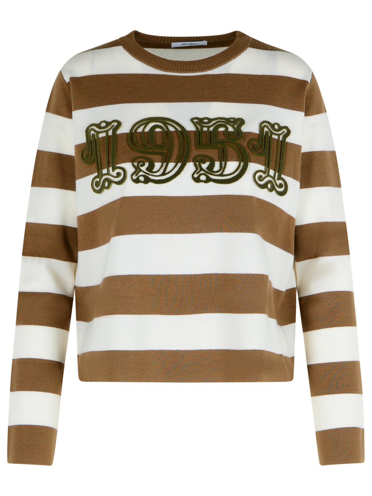 max mara viterbo virgin wool hazelnut sweater