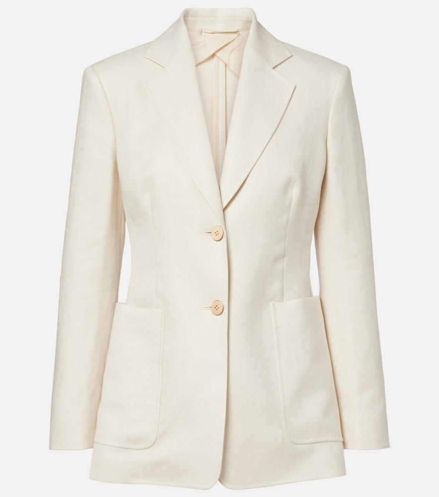 max mara volontà linen blazer