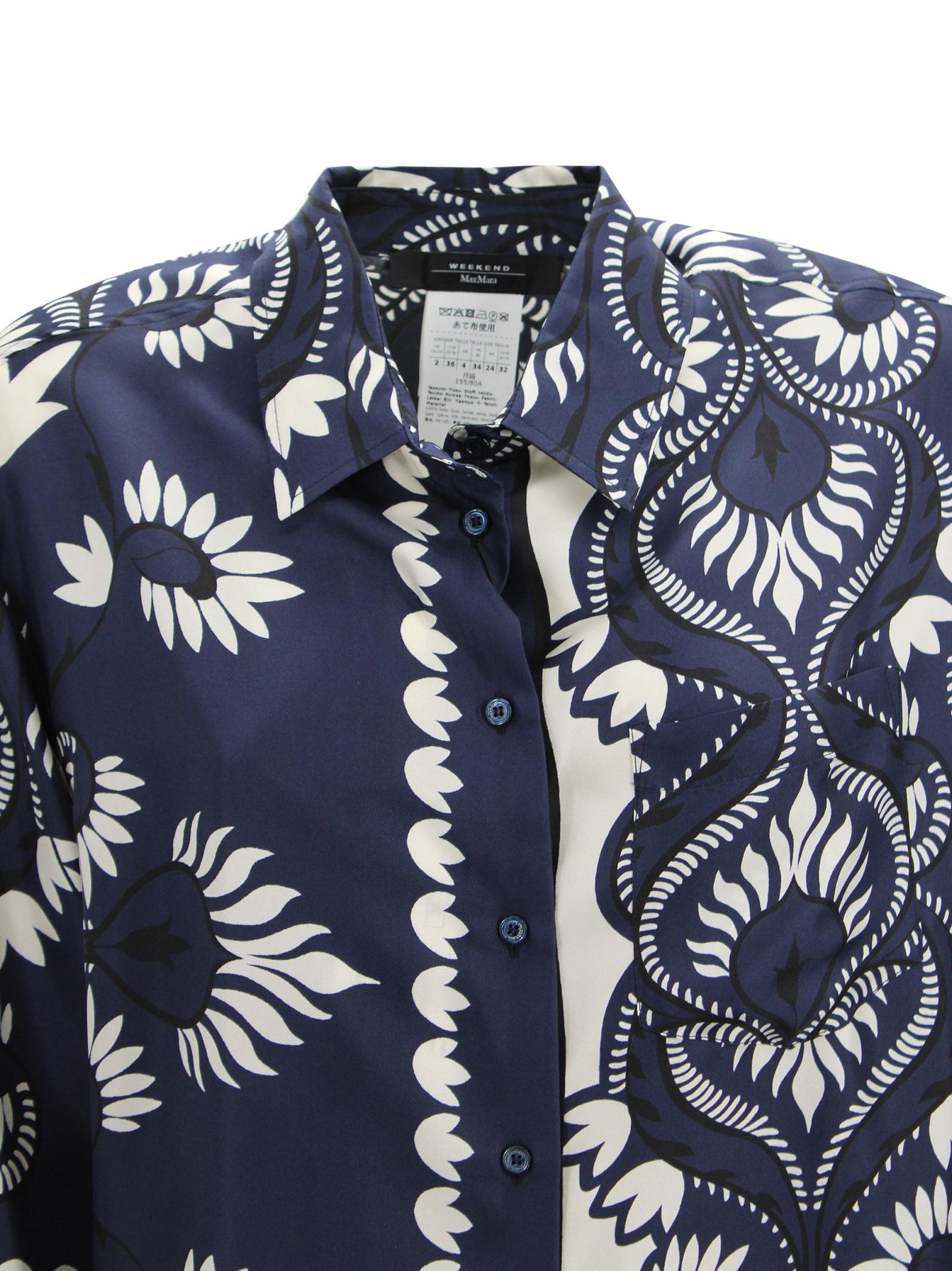 max mara weekend jackets blue silk - women