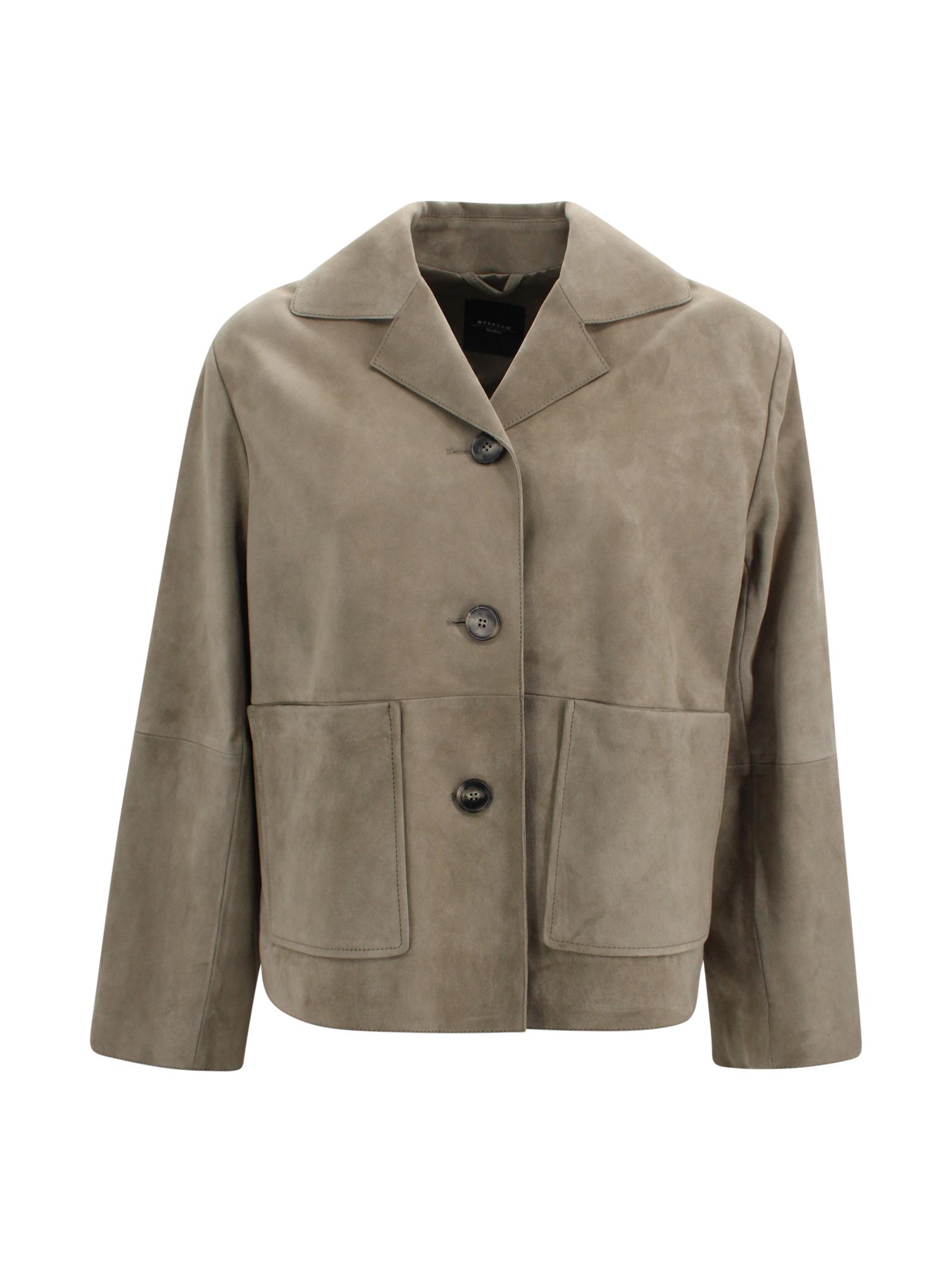 max mara weekend jackets fango leather - women