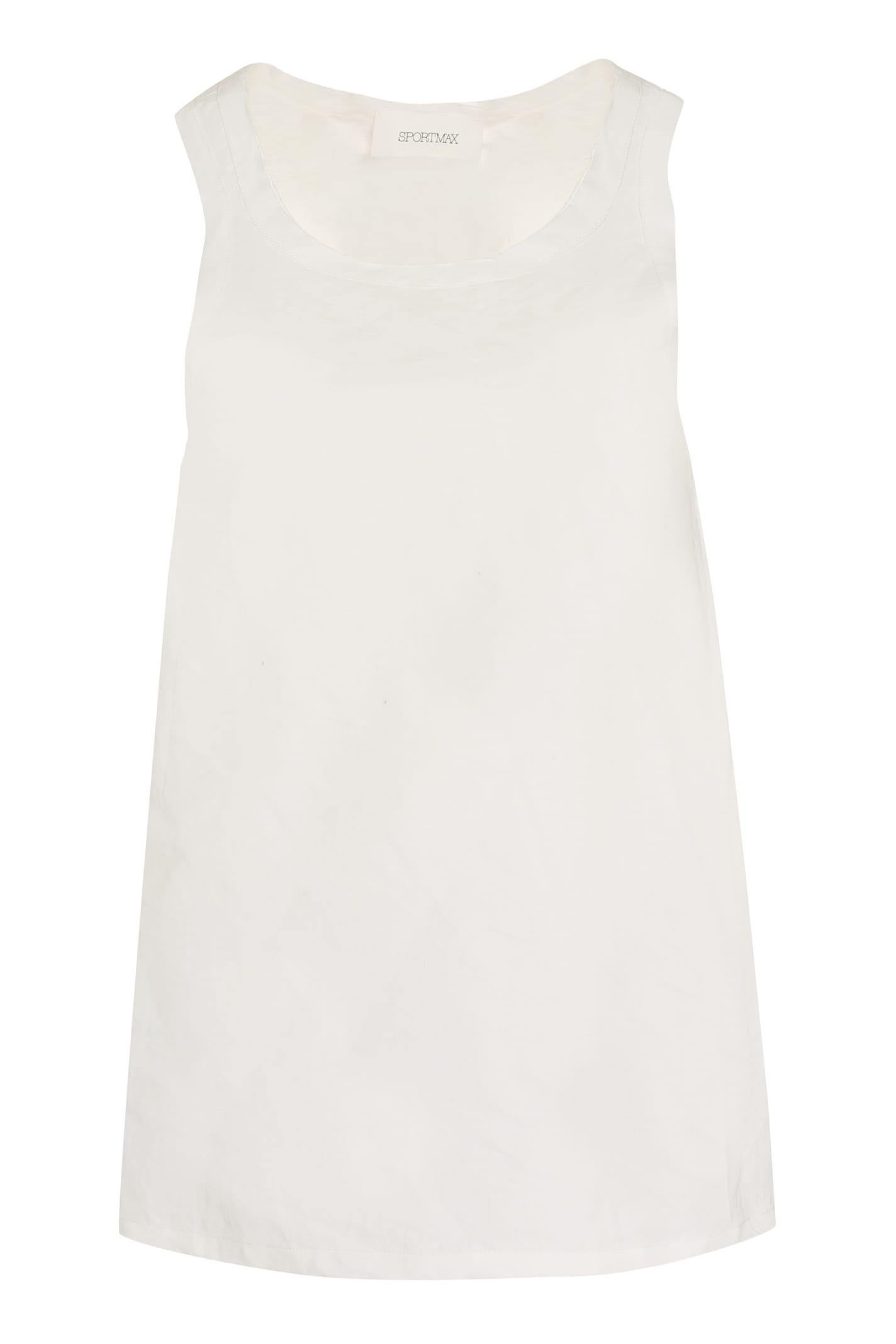 max mara white supremo top