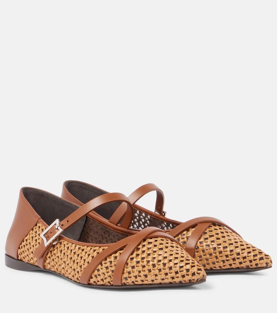 max mara woven leather