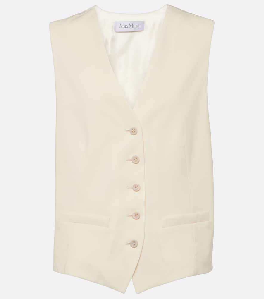 max mara zuai virgin wool vest