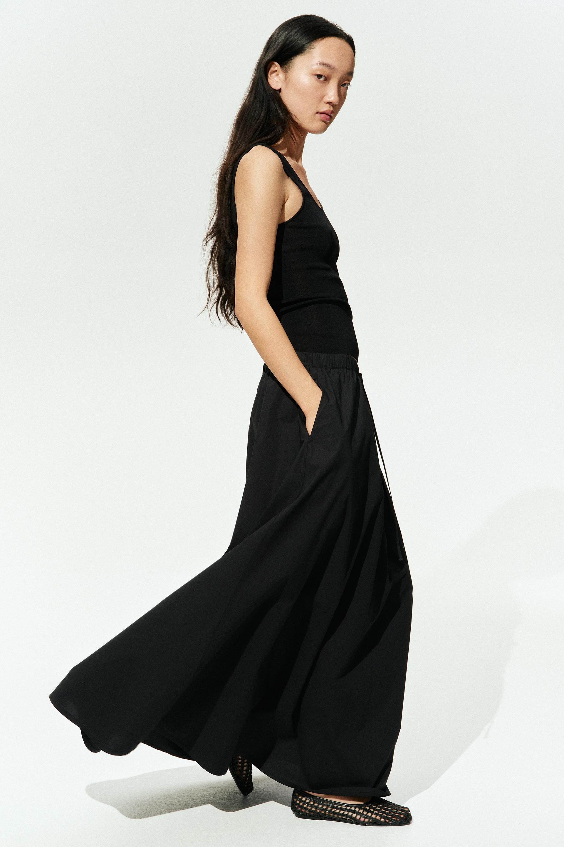 maxi circle skirt