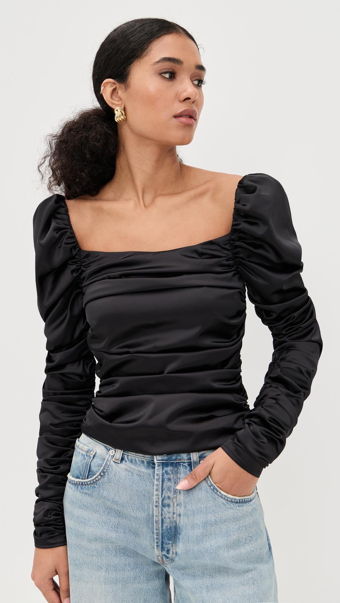 maxi long sleeve top