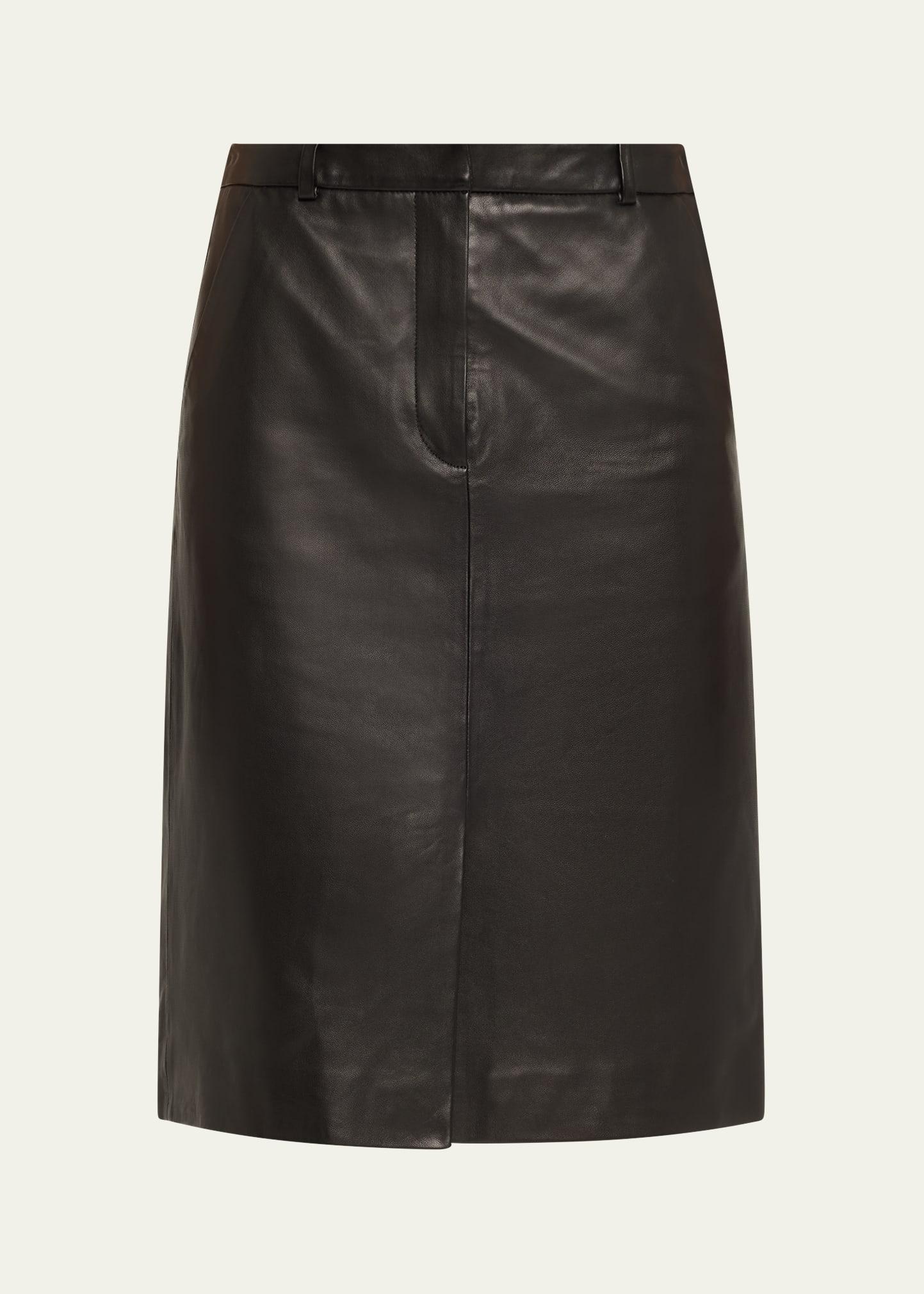 maxine leather skirt