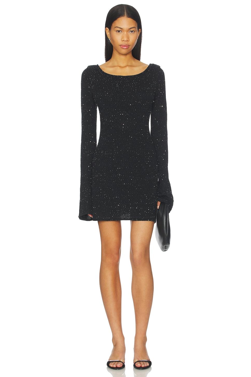 maya longsleeve mini dress