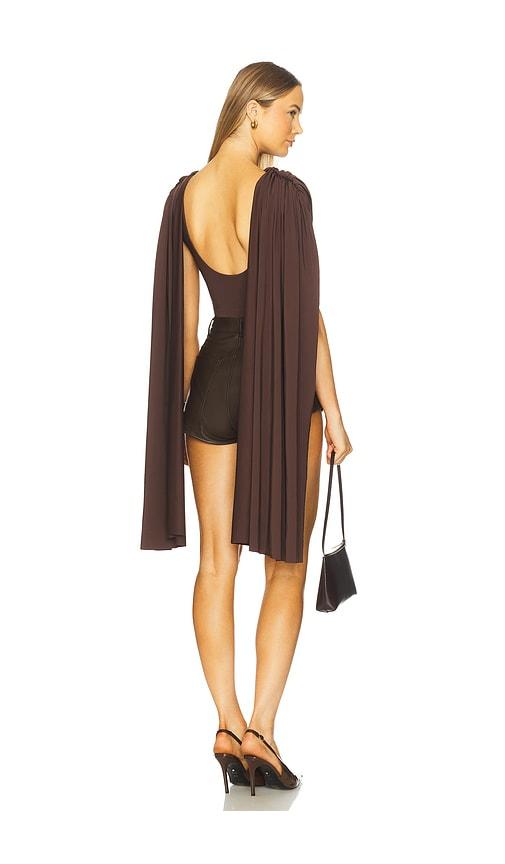 maygel coronel burano bodysuit in brown.