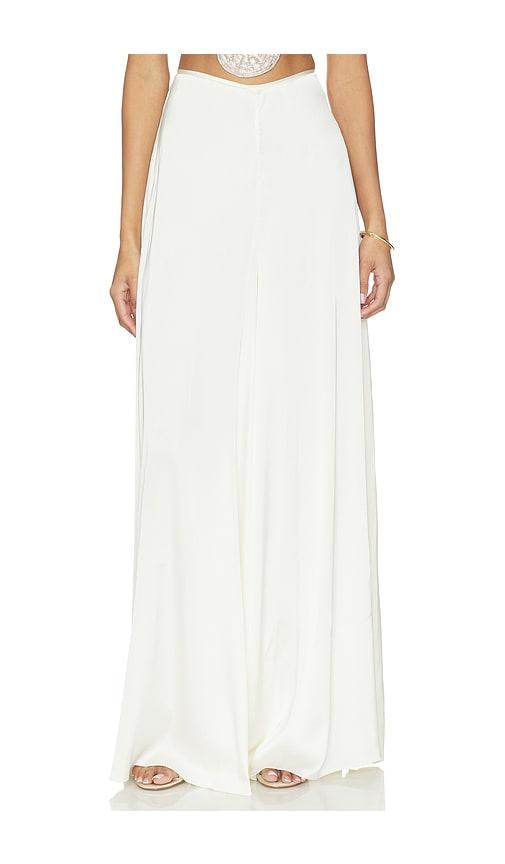 mayle vasquez punta pants in white.