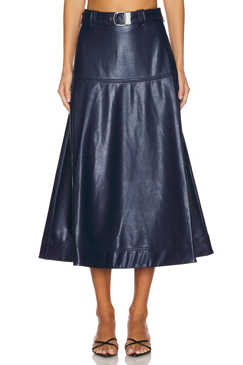 mayson belted skirt