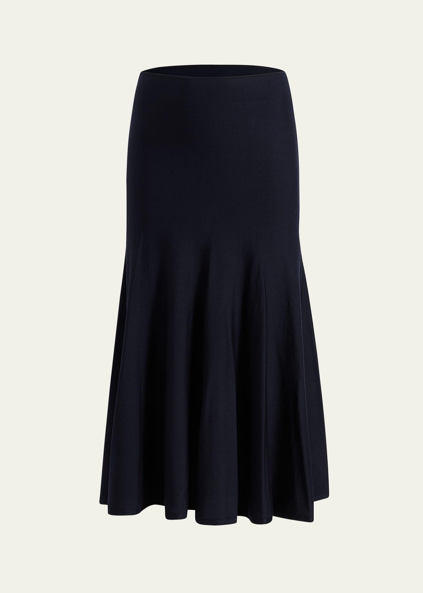 mayu knit maxi skirt