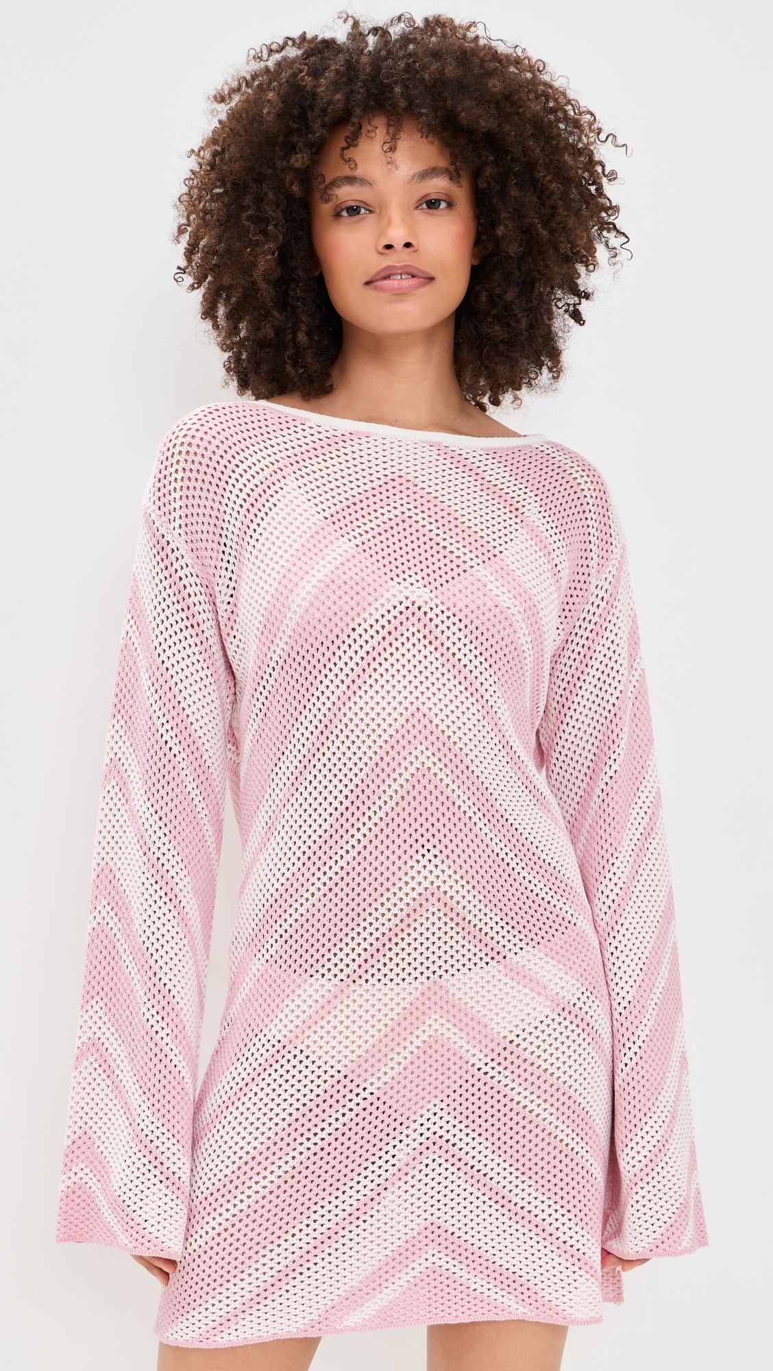 mazie knit mini dress