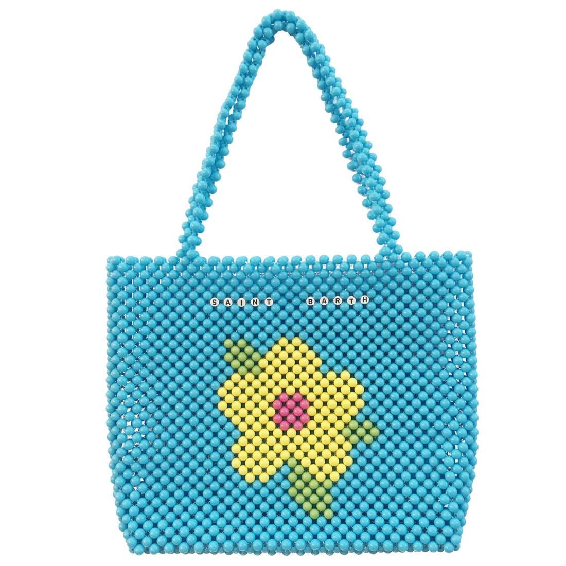 mc2 saint barth beaded shopper